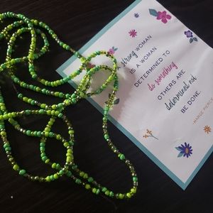 Handmade 60 in waistbeads